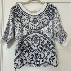 Anthropologie - Maeve Ester eyelet top